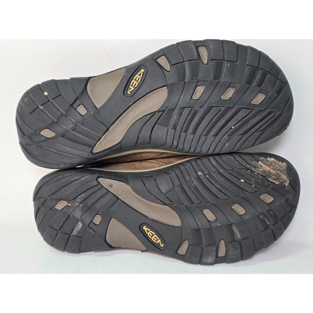 Keen Toyah Women's Hiking Sneakers Size 9 EU 39.5 Brown Leather Walking Shoes - Picture 9 of 10
